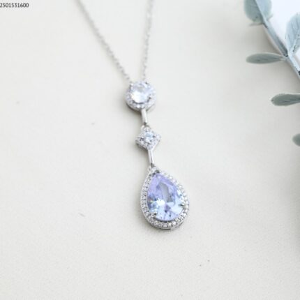 سلسال لون فضي من FJ مقاوم لتغير اللون كفالة سنتين ضد تغير اللون