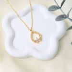 سلسال لون ذهبي من FJ مقاوم لتغير اللون كفالة سنتين ضد تغير اللون