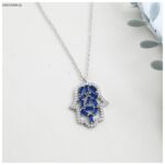 سلسال لون فضي من FJ مقاوم لتغير اللون كفالة سنتين ضد تغير اللون