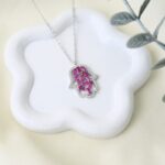 ⁦سلسال لون فضي من FJ مقاوم لتغير اللون كفالة سنتين ضد تغير اللون⁩ - الصورة ⁦3⁩