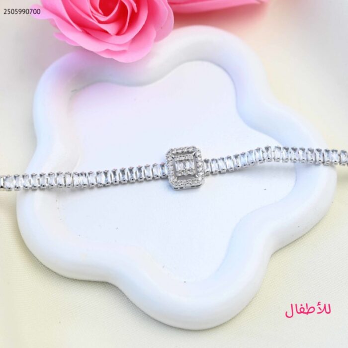 103386390_687ba6d8728f4 سوار لون فضي للأطفال من FJ مقاوم لتغير اللون كفالة سنتين ضد تغير اللون - الصورة 1