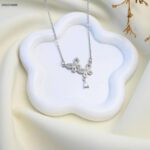 سلسال لون فضي من FJ مقاوم لتغير اللون كفالة سنتين ضد تغير اللون