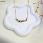 سلسال لون ذهبي من FJ مقاوم لتغير اللون كفالة سنتين ضد تغير اللون