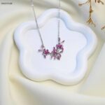 سلسال لون فضي من FJ مقاوم لتغير اللون كفالة سنتين ضد تغير اللون