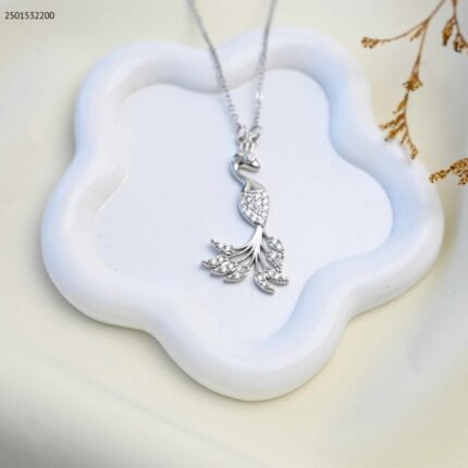 سلسال لون فضي من FJ مقاوم لتغير اللون كفالة سنتين ضد تغير اللون