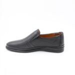 ⁦حذاء كاجوال طبي جلد بتصميم ايطالي للرجال لون أسود⁩ - الصورة ⁦4⁩