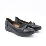 كندرة جلد طبية للنساء لون أسود