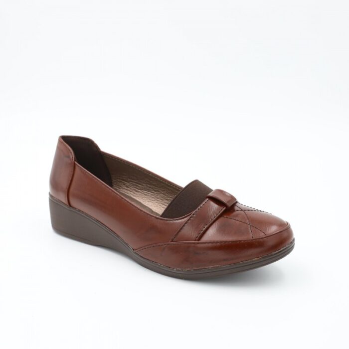 ⁦كندرة جلد طبية للنساء لون بني⁩ - الصورة ⁦2⁩