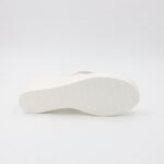 ⁦بابوج ستاتي بكعب تصميم اصبع لون أبيض⁩ - الصورة ⁦5⁩