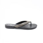 ⁦بابوج باليه بتصميم اصبع للنساء لون أسود⁩ - الصورة ⁦4⁩