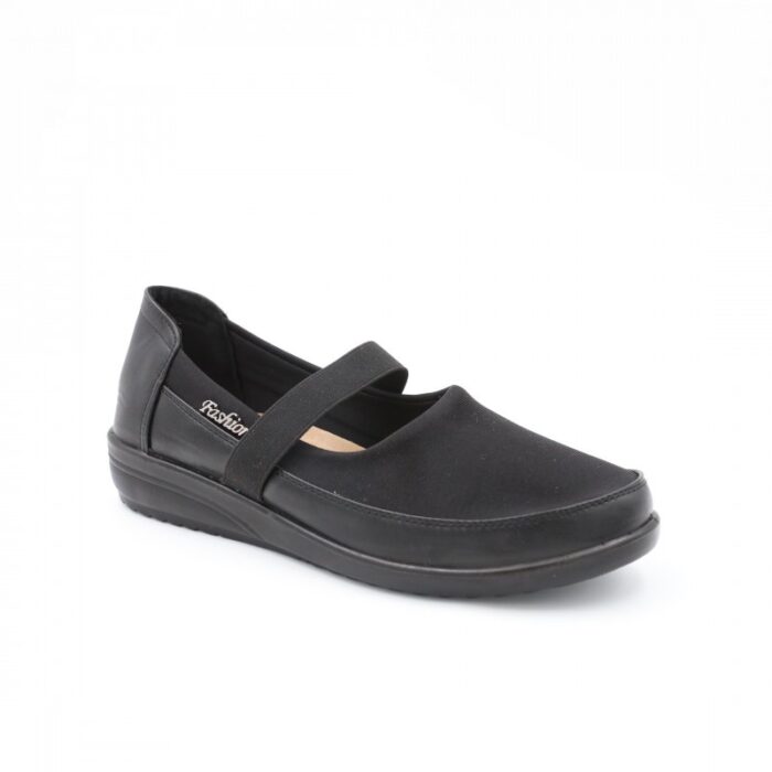 ⁦كندرة جلد طبية للنساء لون أسود⁩ - الصورة ⁦2⁩