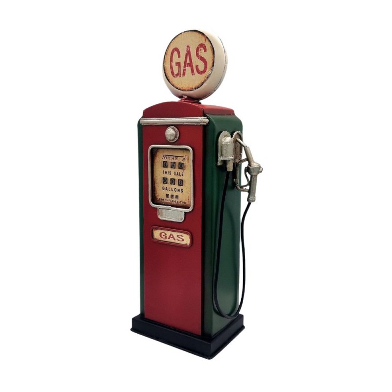 ⁦حصالة معدنية أنتيكا على شكل مضخة بنزين⁩ - الصورة ⁦1⁩