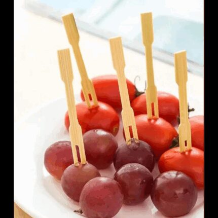 شوك خشبية للفواكه 50 حبة 2*7*90 ملم