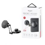 ⁦yesido magnet holder c198 حامل جوال مغناطيسي مصمم من فصالات معدنية انيقة يثبت على شاشة السيارة او على تابلو السيارة⁩ - الصورة ⁦3⁩