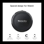 ⁦yesido watch charger ds18 شاحن لاسلكي مغناطيسي للساعات الذكية يشحن بجودة رائعة⁩ - الصورة ⁦3⁩