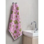 منشفة لون زهري 70 *140 سم