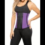 ⁦مشد للخصر لون بنفسجي⁩ - الصورة ⁦4⁩