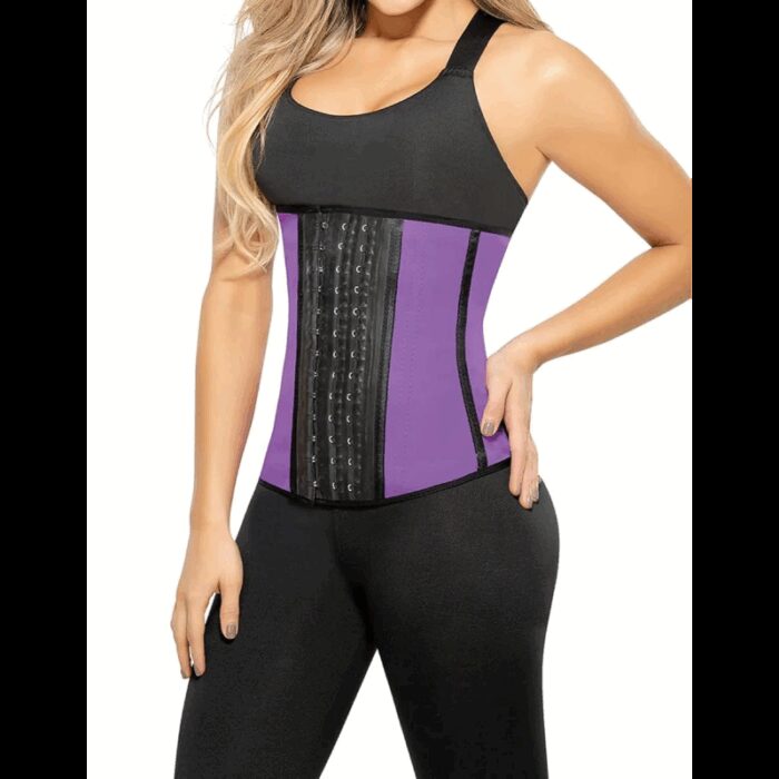 ⁦مشد للخصر لون بنفسجي⁩ - الصورة ⁦4⁩