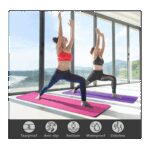 ⁦سجادة رياضة ويوغا لون زهري⁩ - الصورة ⁦2⁩