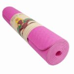 ⁦سجادة رياضة ويوغا لون زهري⁩ - الصورة ⁦5⁩