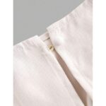 ⁦جمبسوت بدون أكمام مع قشاط لون بيج⁩ - الصورة ⁦3⁩