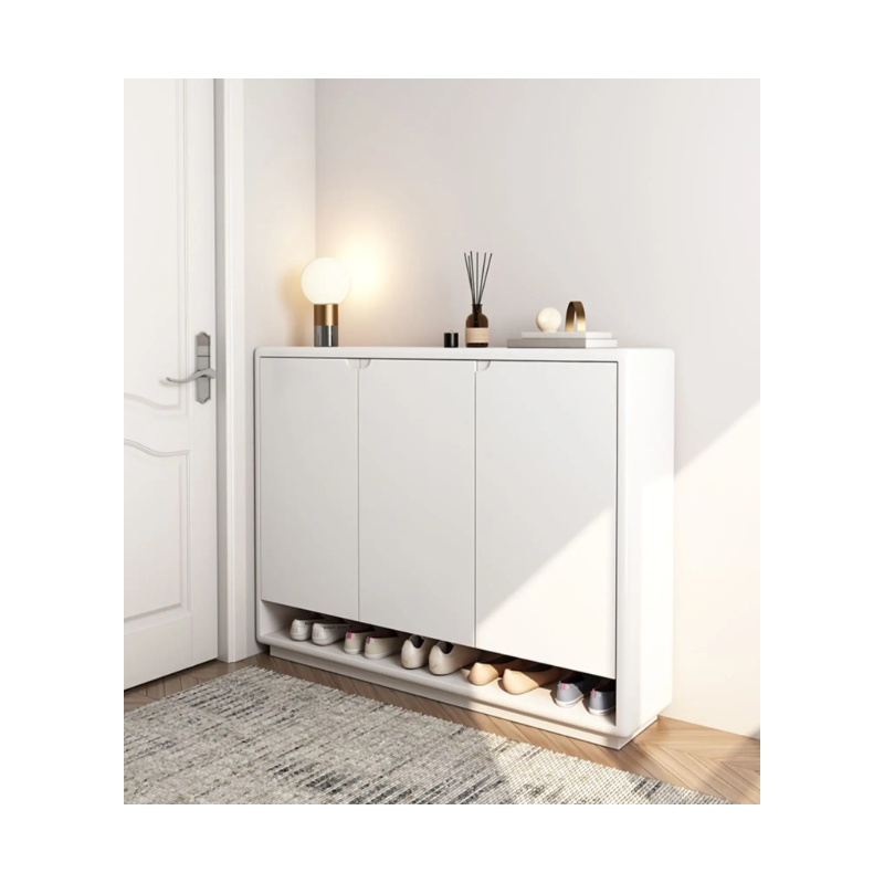 ⁦خزانة أحذية 3 دفات مع رف سفلي⁩ - الصورة ⁦1⁩