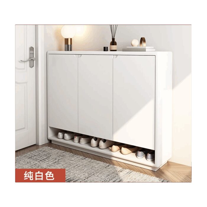 ⁦خزانة أحذية 3 دفات مع رف سفلي⁩ - الصورة ⁦3⁩