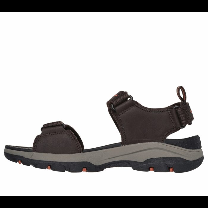 ⁦Skechers Mens' Tresmen - Ryer Sandal- صندل سكيتشرز تيرسمن للرجال لون بني⁩ - الصورة ⁦4⁩