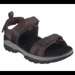 ⁦Skechers Mens' Tresmen - Ryer Sandal- صندل سكيتشرز تيرسمن للرجال لون بني⁩ - الصورة ⁦5⁩