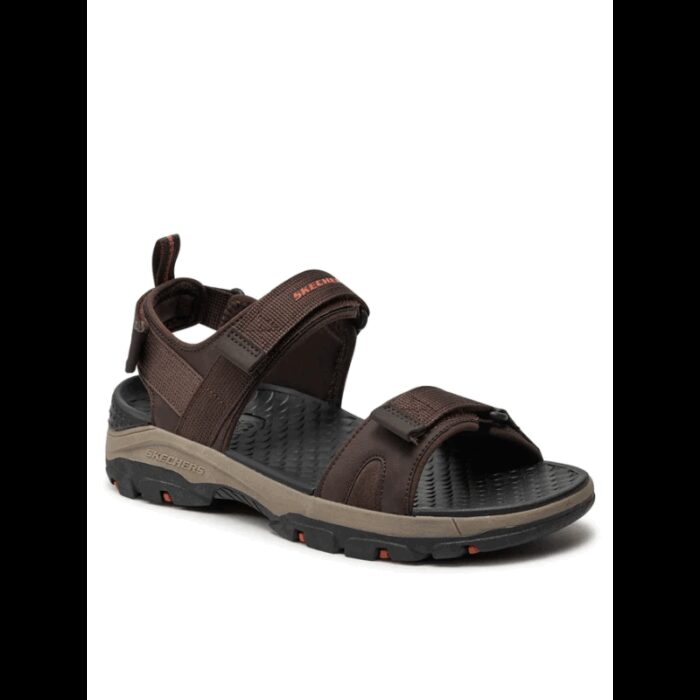 ⁦Skechers Mens' Tresmen - Ryer Sandal- صندل سكيتشرز تيرسمن للرجال لون بني⁩ - الصورة ⁦7⁩