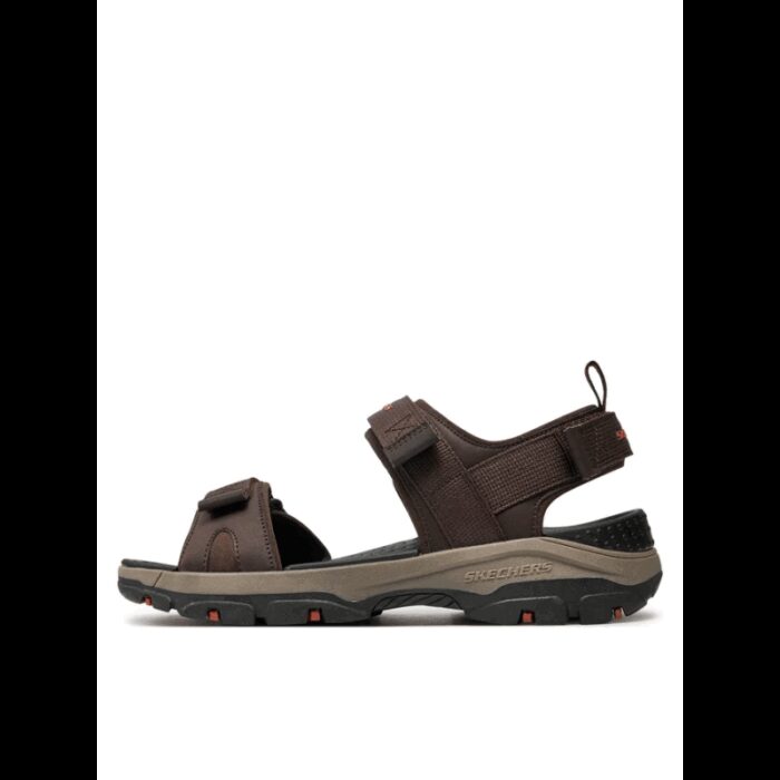 ⁦Skechers Mens' Tresmen - Ryer Sandal- صندل سكيتشرز تيرسمن للرجال لون بني⁩ - الصورة ⁦10⁩