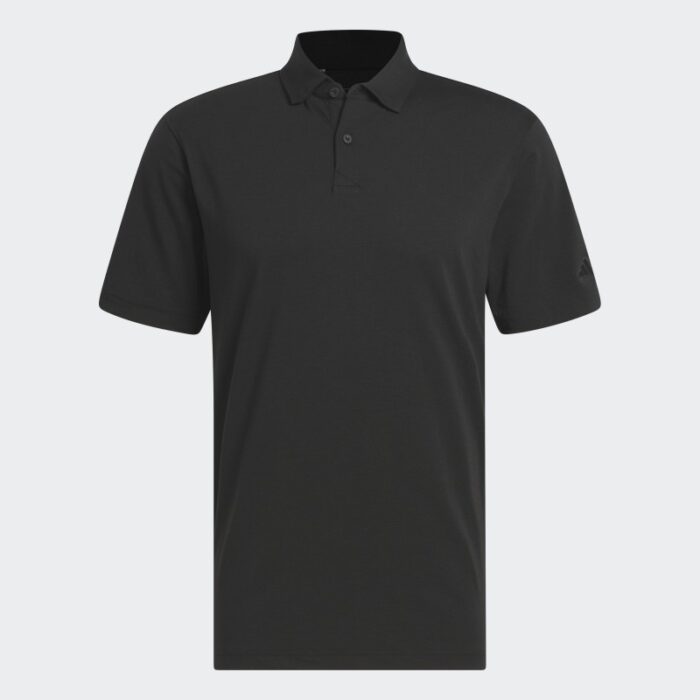 ⁦adidas Men's Go-To Polo Shirt - Black⁩ - الصورة ⁦2⁩