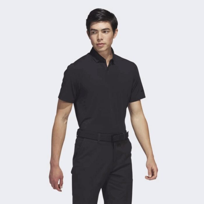 ⁦adidas Men's Go-To Polo Shirt - Black⁩ - الصورة ⁦11⁩