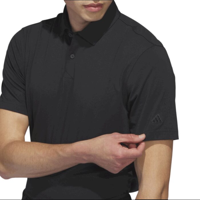 ⁦adidas Men's Go-To Polo Shirt - Black⁩ - الصورة ⁦14⁩