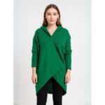 جاكيت صوف ( كاردجان ) للنساء لون أخضر