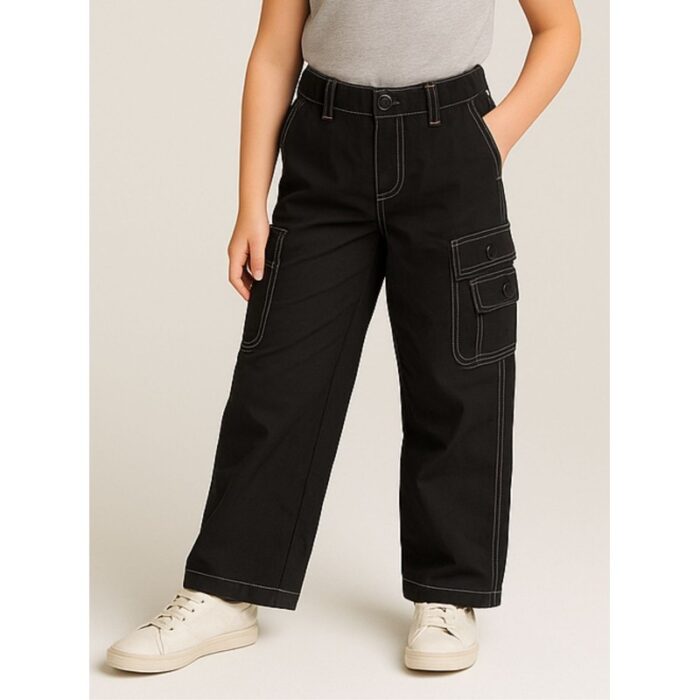 103386773_688a0ae993b7a بنطال للأطفال لون أسود - الصورة 1