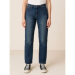 بنطال جينز للنساء لون أزرق غامق