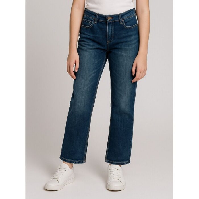 103386777_688a0afb1c949 بنطال جينز للنساء لون أزرق غامق - الصورة 1