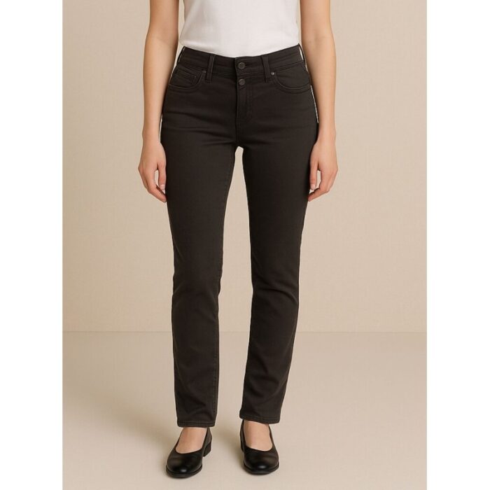 103386780_688a0b055b277 بنطال كتان للنساء لون أسود - الصورة 1