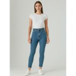 بنطال جينز للنساء لون أزرق غامق