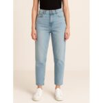 بنطال جينز للنساء لون أزرق فاتح