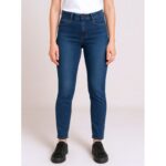 بنطال جينز للنساء لون أزرق غامق