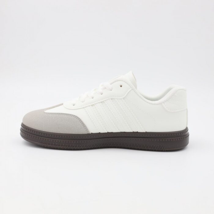 ⁦حذاء رياضي شبابي لون أبيض⁩ - الصورة ⁦5⁩