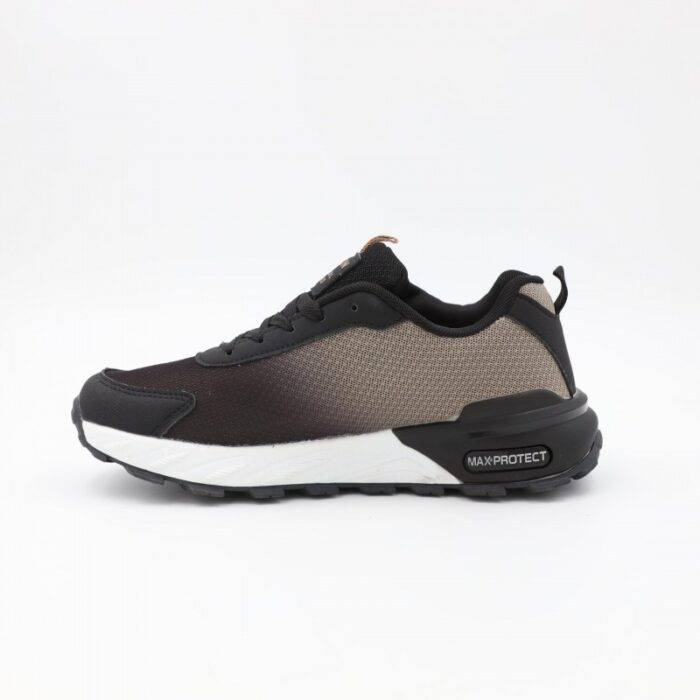 ⁦حذاء رياضي للرجال لون كاكي وأسود⁩ - الصورة ⁦4⁩