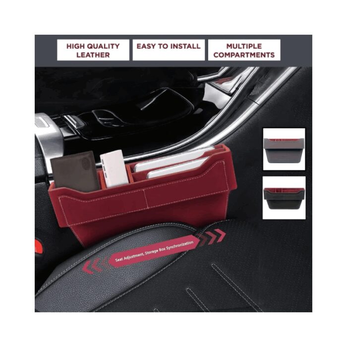 ⁦منظم جانبي للمقعد Zhuse تنظيم ذكي لسيارتك⁩ - الصورة ⁦3⁩