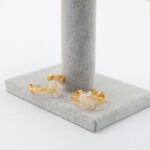 حلق كرستال كبس ذهبي كفالة سنتين ضد تغير اللون