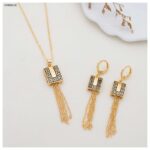 طقم ماركة لون ذهبي كفالة سنتين ضد تغير اللون