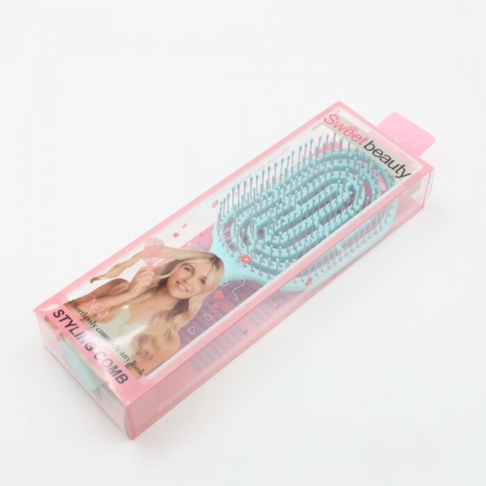 ⁦فرشاة شعر لون اخضر تركوازي⁩ - الصورة ⁦8⁩