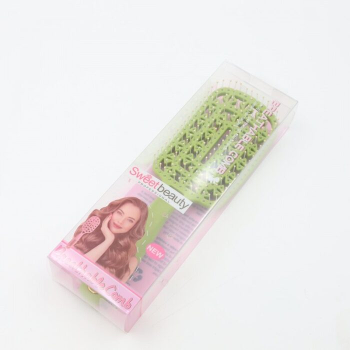 ⁦فرشاة شعر لون أخضر⁩ - الصورة ⁦3⁩