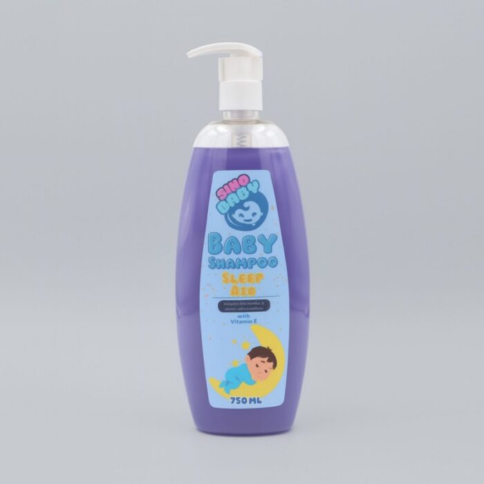 ⁦sinobaby baby shampoo sleep aid 750ml شامبو أطفال⁩ - الصورة ⁦3⁩